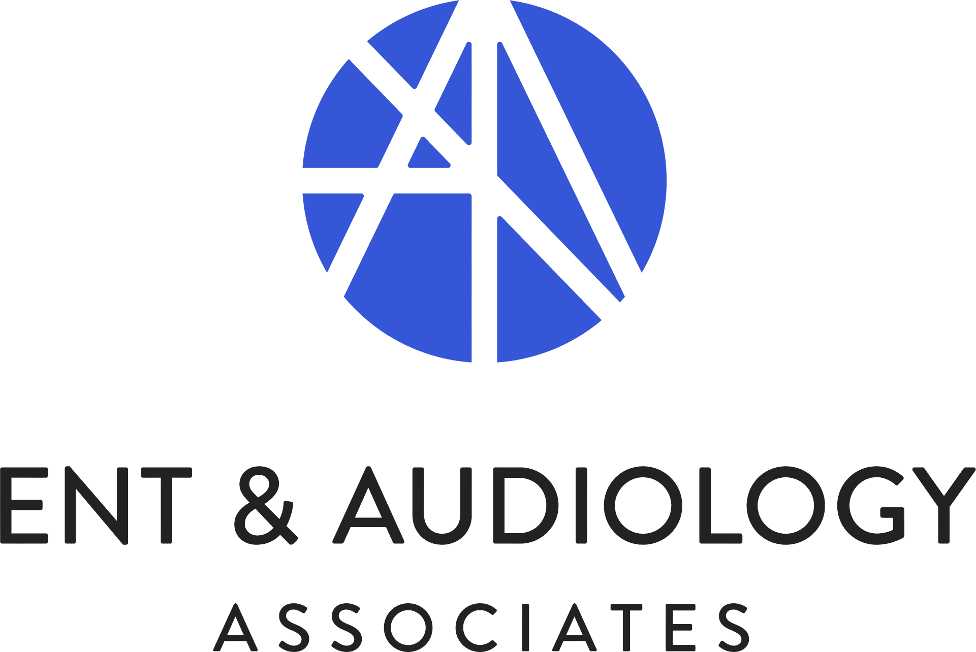 ENT & Audiology logo stacked